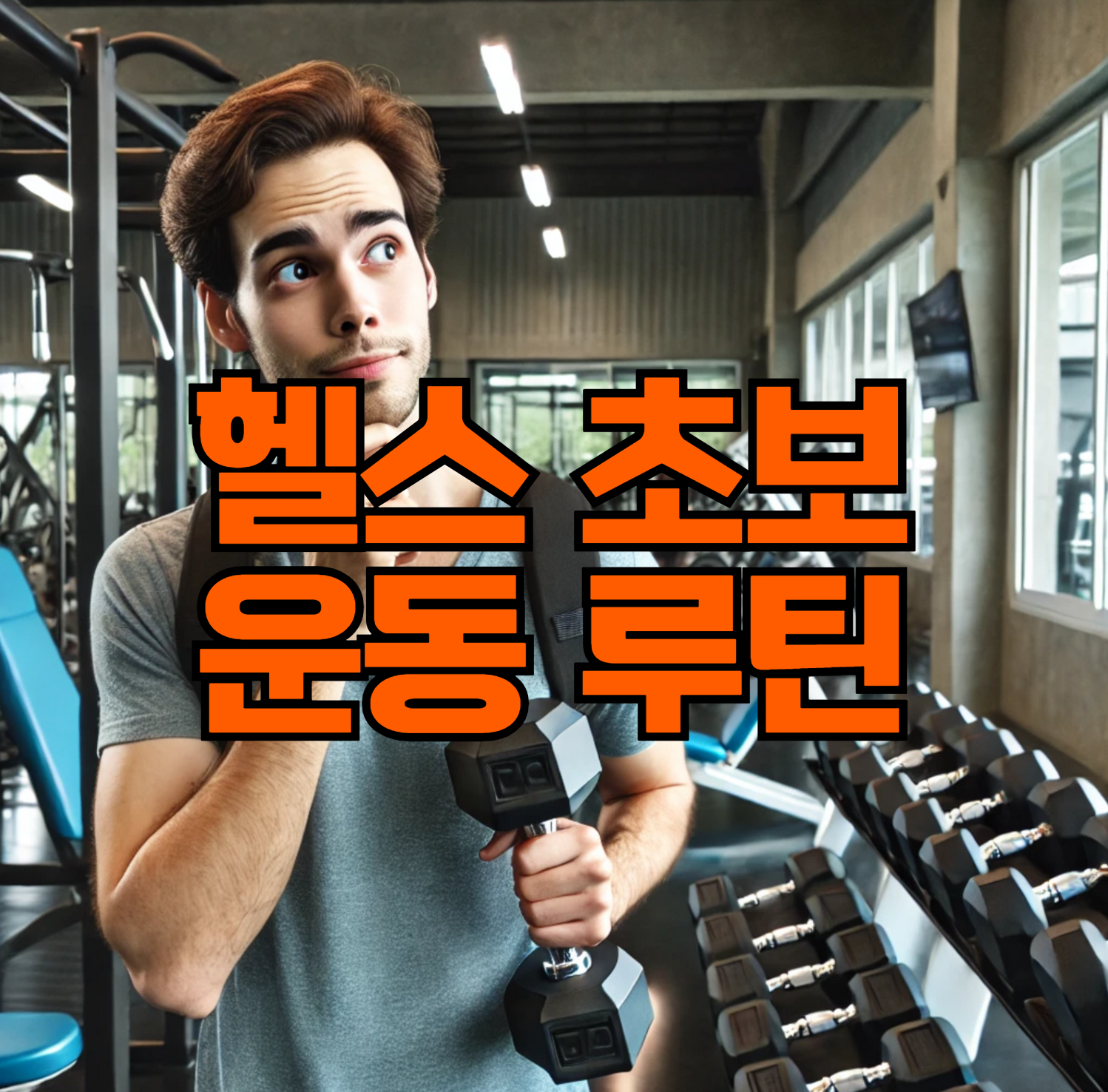 헬스 초보