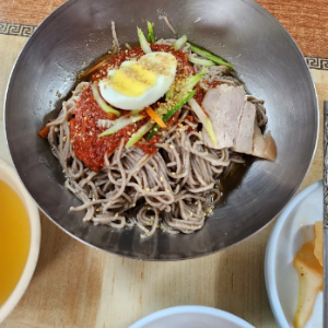 철원 고석정 꽃 축제 근처 맛집 내대막국수