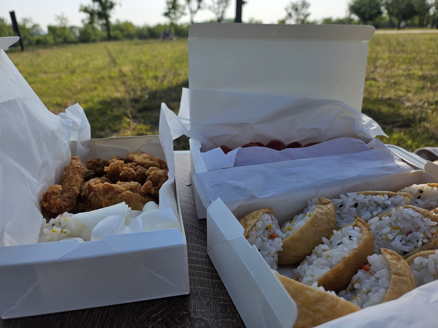 행주나루터에서 먹는 도시락