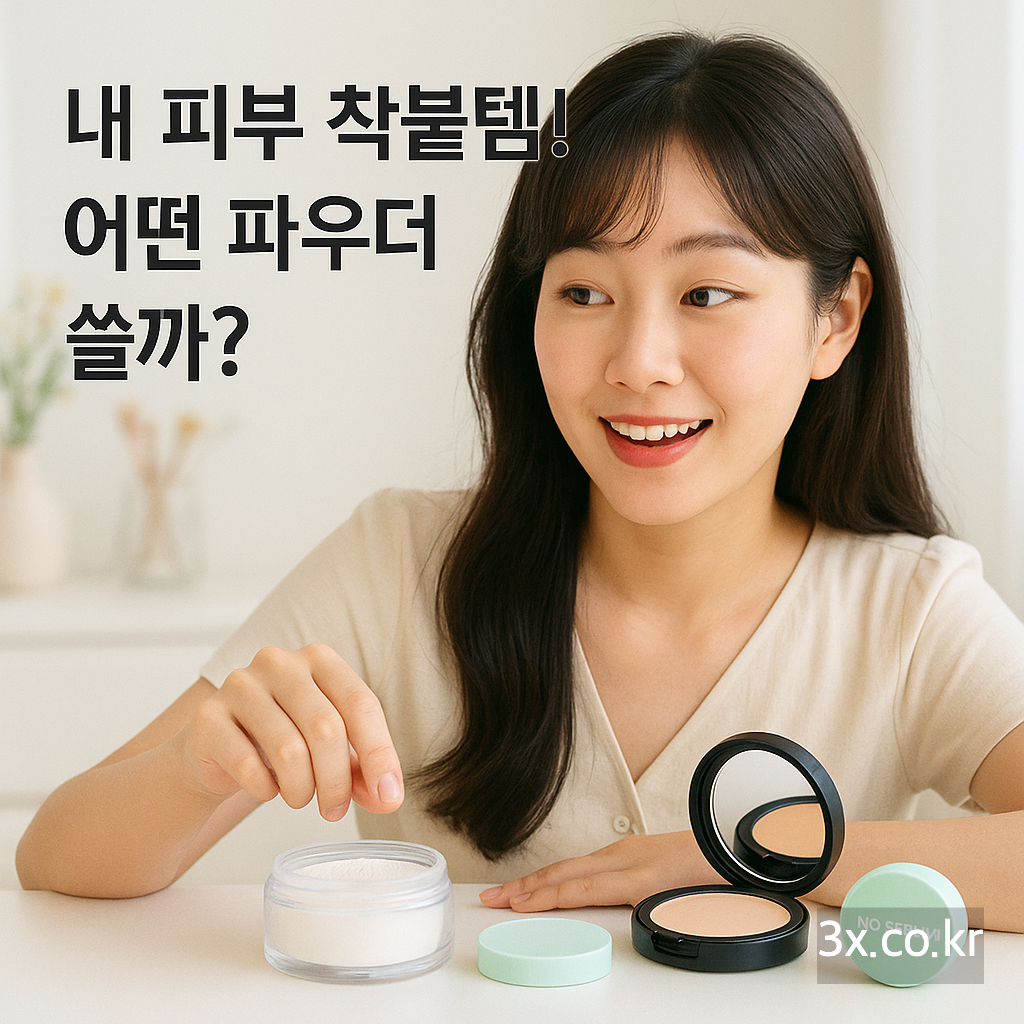내 피부 착붙템! 어떤 파우더 쓸까?