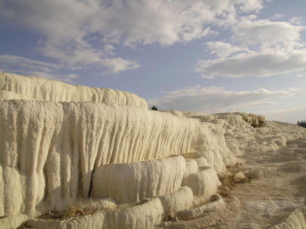 유네스코 세계문화유산 파묵칼레 히에라폴리스 목화의성 튀르키예 온천수 탄산칼슘 클레오파트라