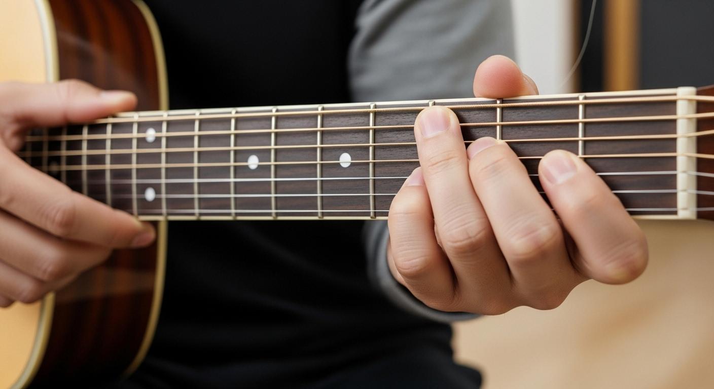 기타 Bm코드 운지법