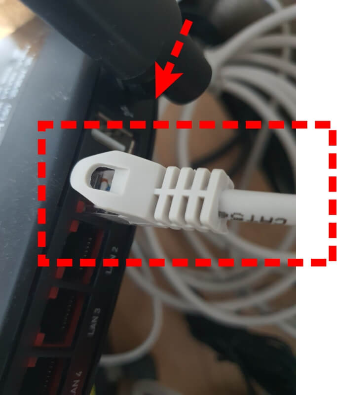 이더넷의 IP 구성이 올바르지 않습니다. 오류 해결 방법5