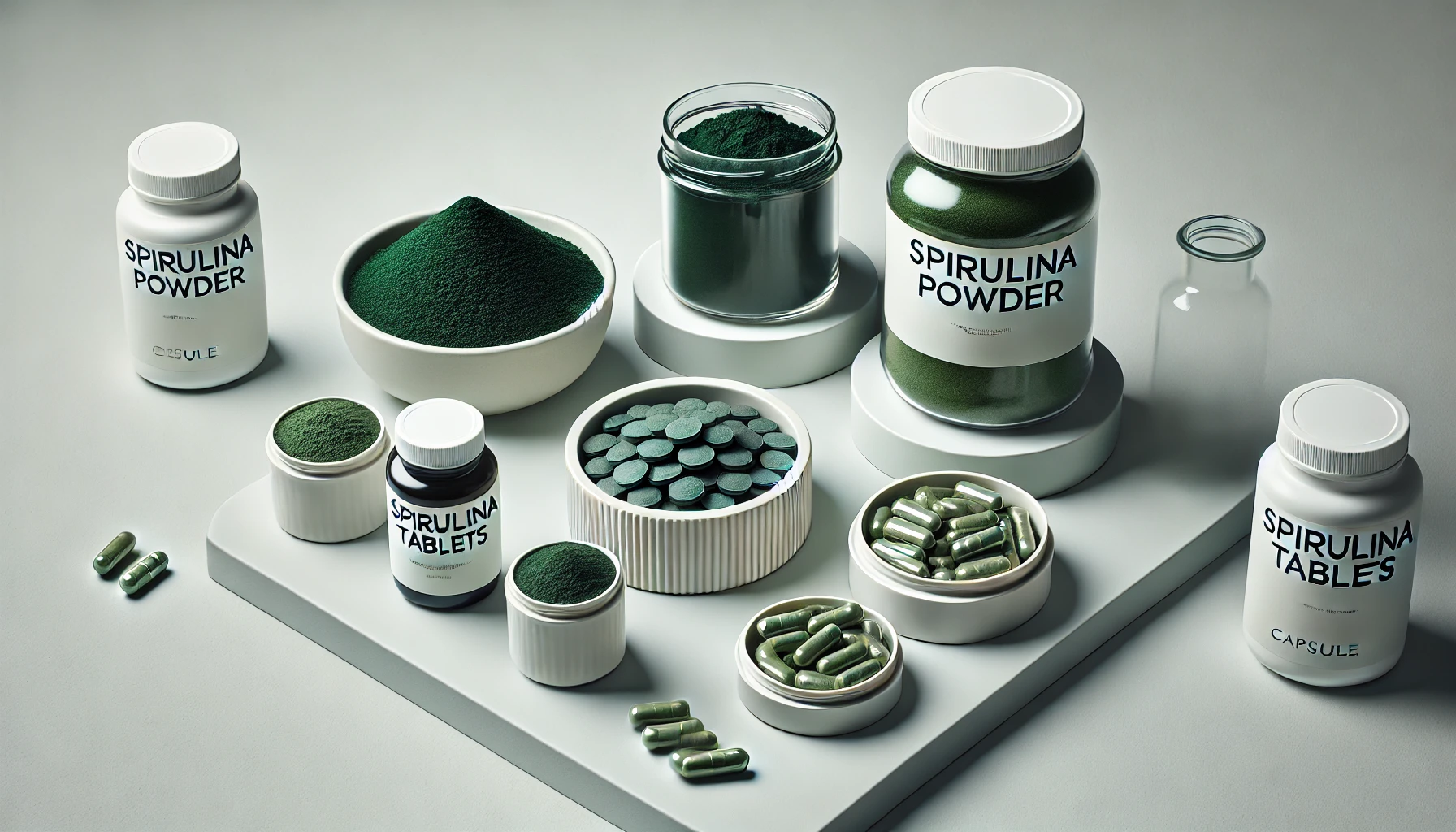 스피루리나의 종류와 선택법