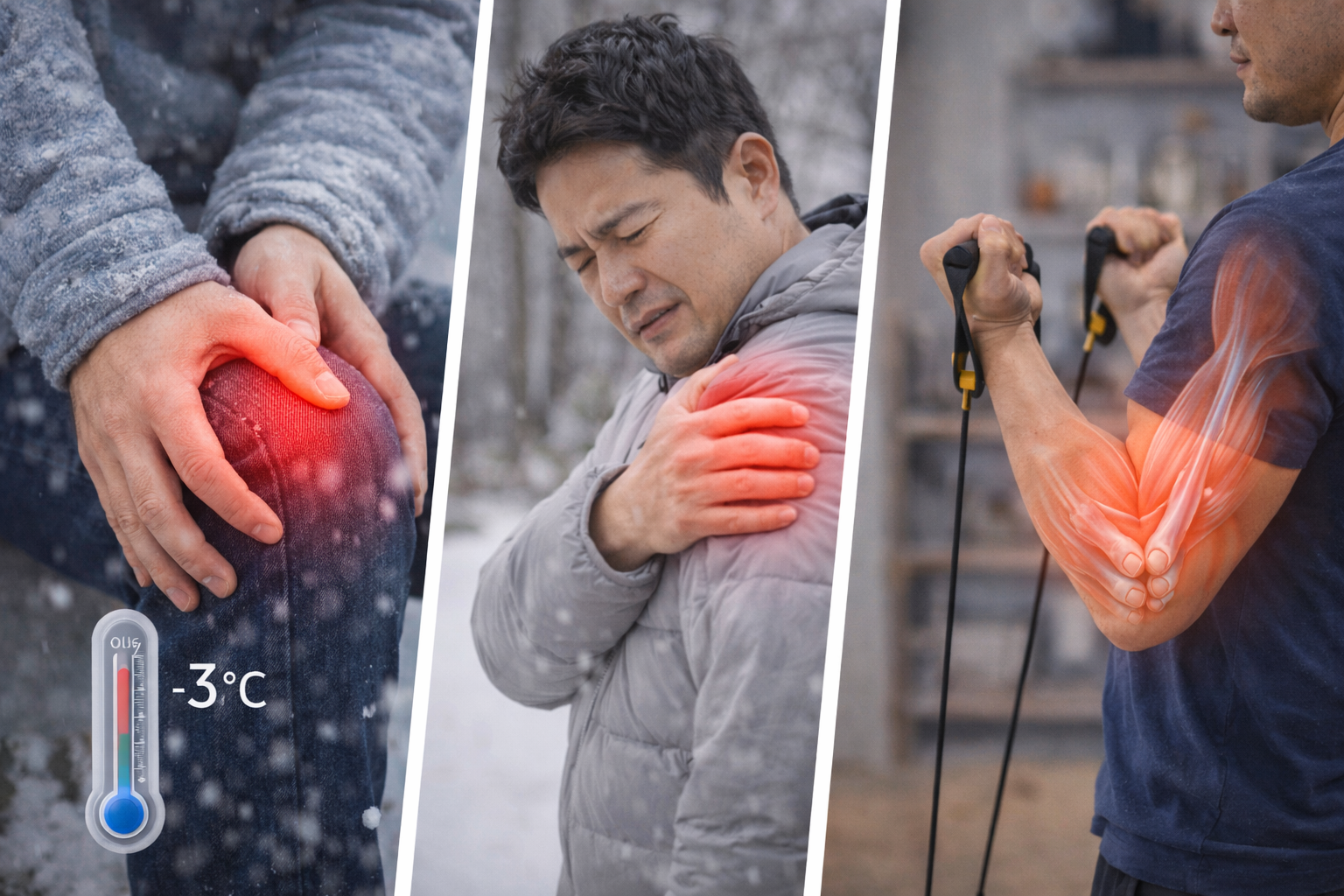 겨울 관절통 원인과 해결법 관련 사진