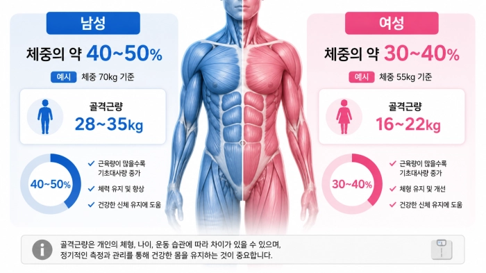 골격근량 정상범위