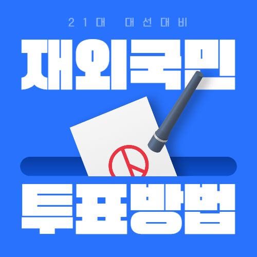 재외국민 투표 선거 방법, 기간, 절차