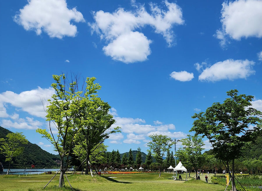 화천산천어파크골프장. 위치: 강원도 화천군 하남면 거례리 473-3