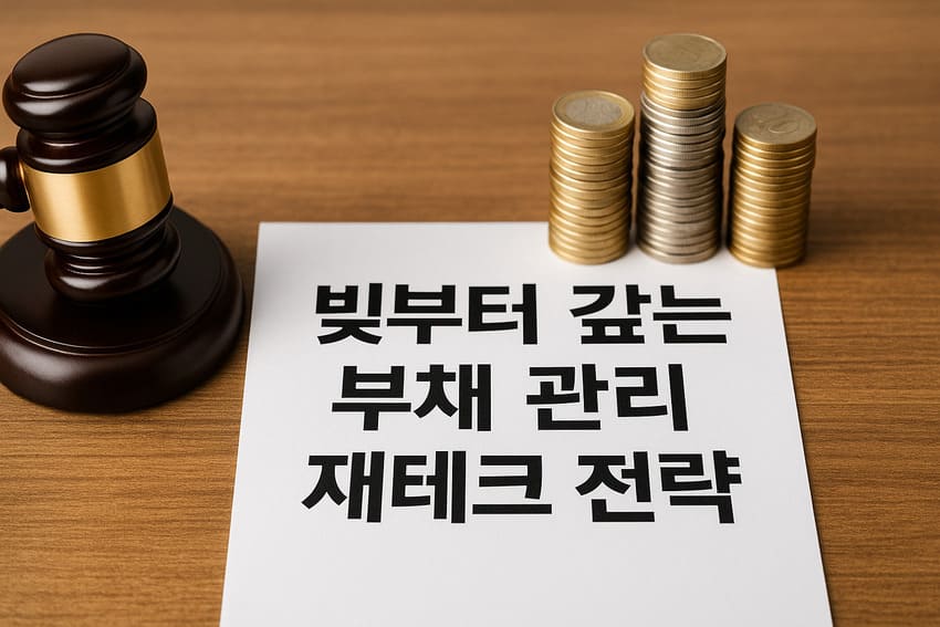 빚부터 갚는 부채 관리 재테크 전략