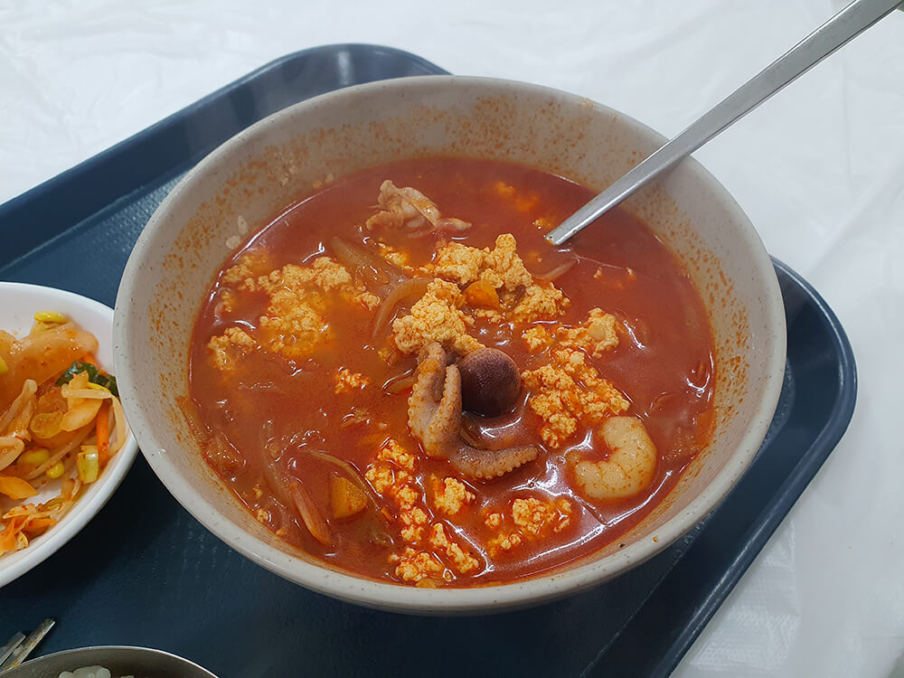 대관령솔향식당 해물짬뽕순두부-12