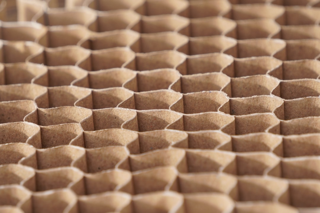 Cardboard box.