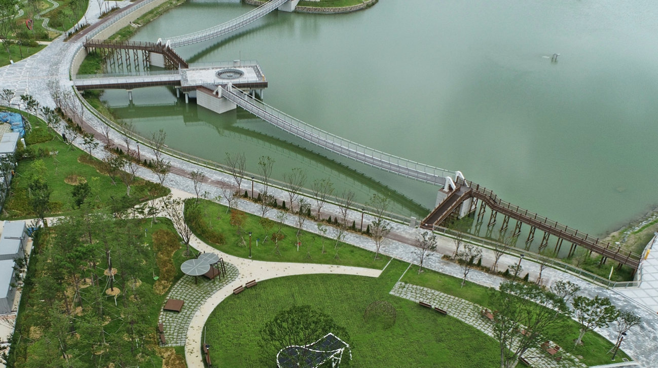 대전 갑천생태호수공원 주요 시설 안내