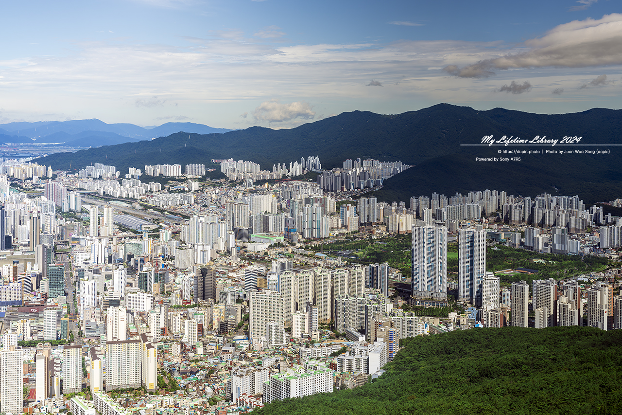 부산 황령산 황령산봉수대 전망대