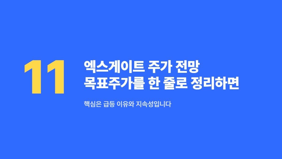 엑스게이트 주가 전망 목표주가를 한 줄로 정리하면 — 핵심은 급등 이유와 지속성입니다