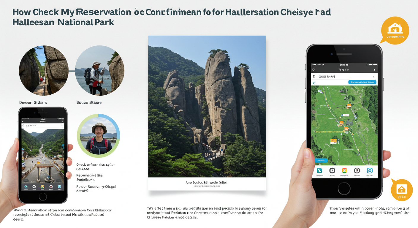 예약 확정 조회 방법