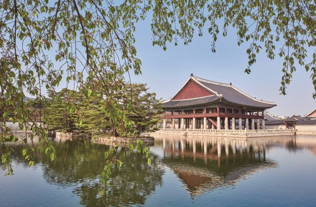 경복궁 전경 사진