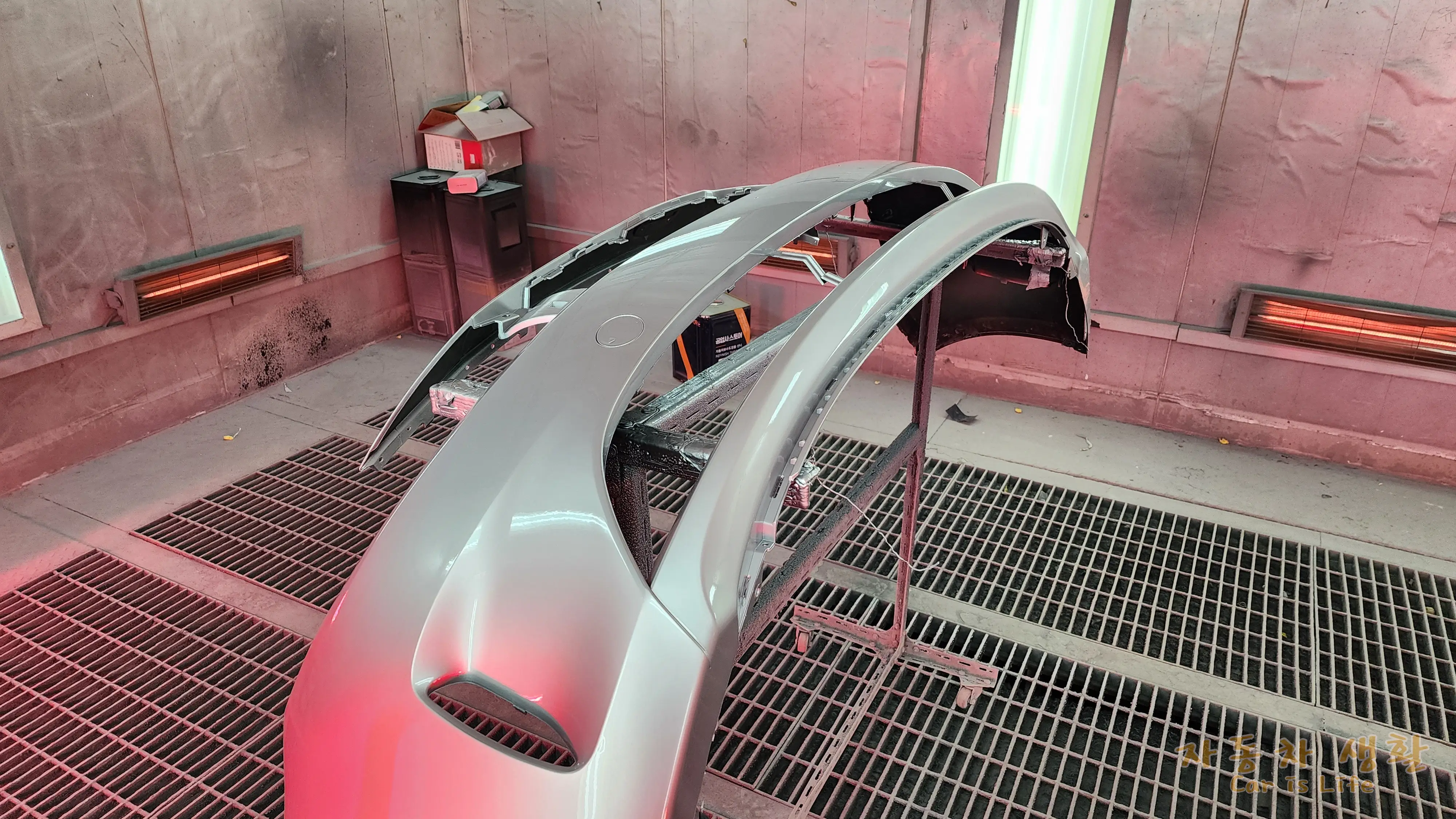 도색 후 열처리