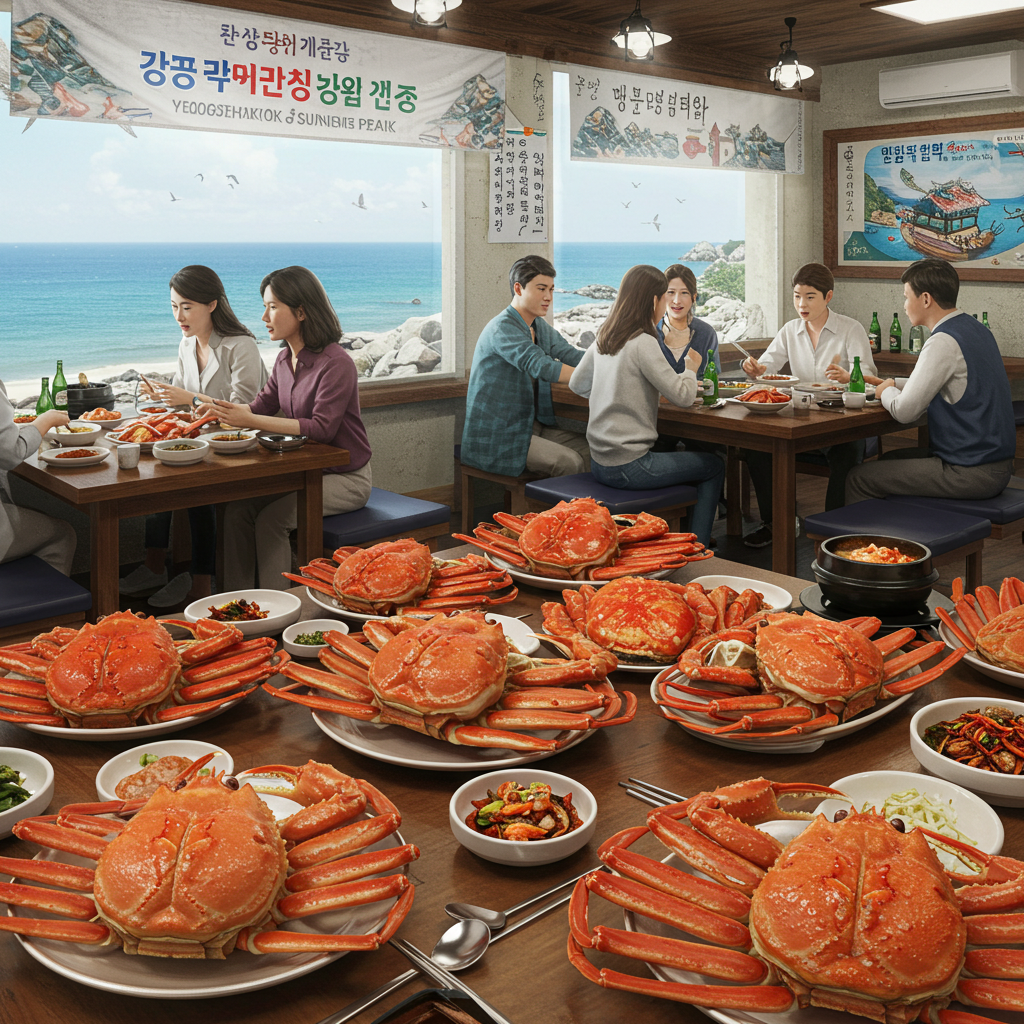 영덕 해맞이공원 일출 명소와 대게 조형물 완벽 분석-14