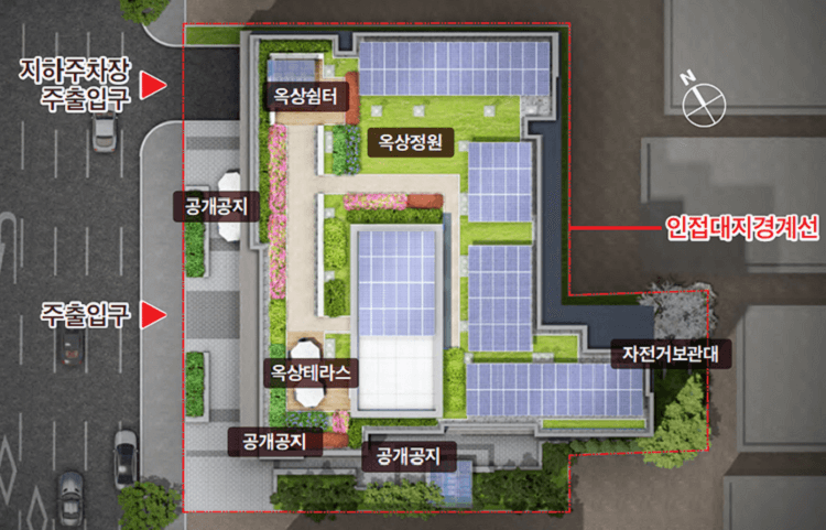 드플랏 장안 단지 배치도