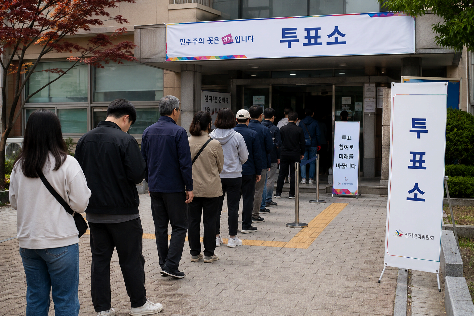 6.3 지방선거 투표소 찾기 사전투표 본투표 장소