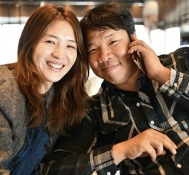 오지헌과 아내 박상미 부부 함께한 모습