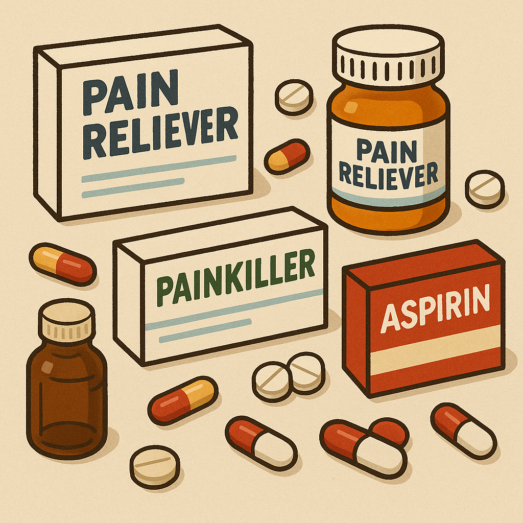 진통제와 관련된 이미지