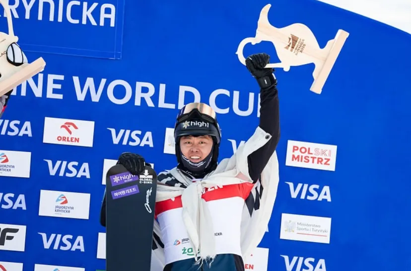 스노보드 김상겸 은메달