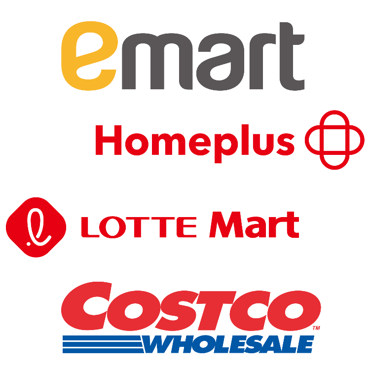 대형 마트 로고