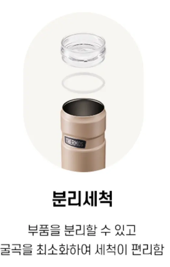 분리 세척 가능한 모습