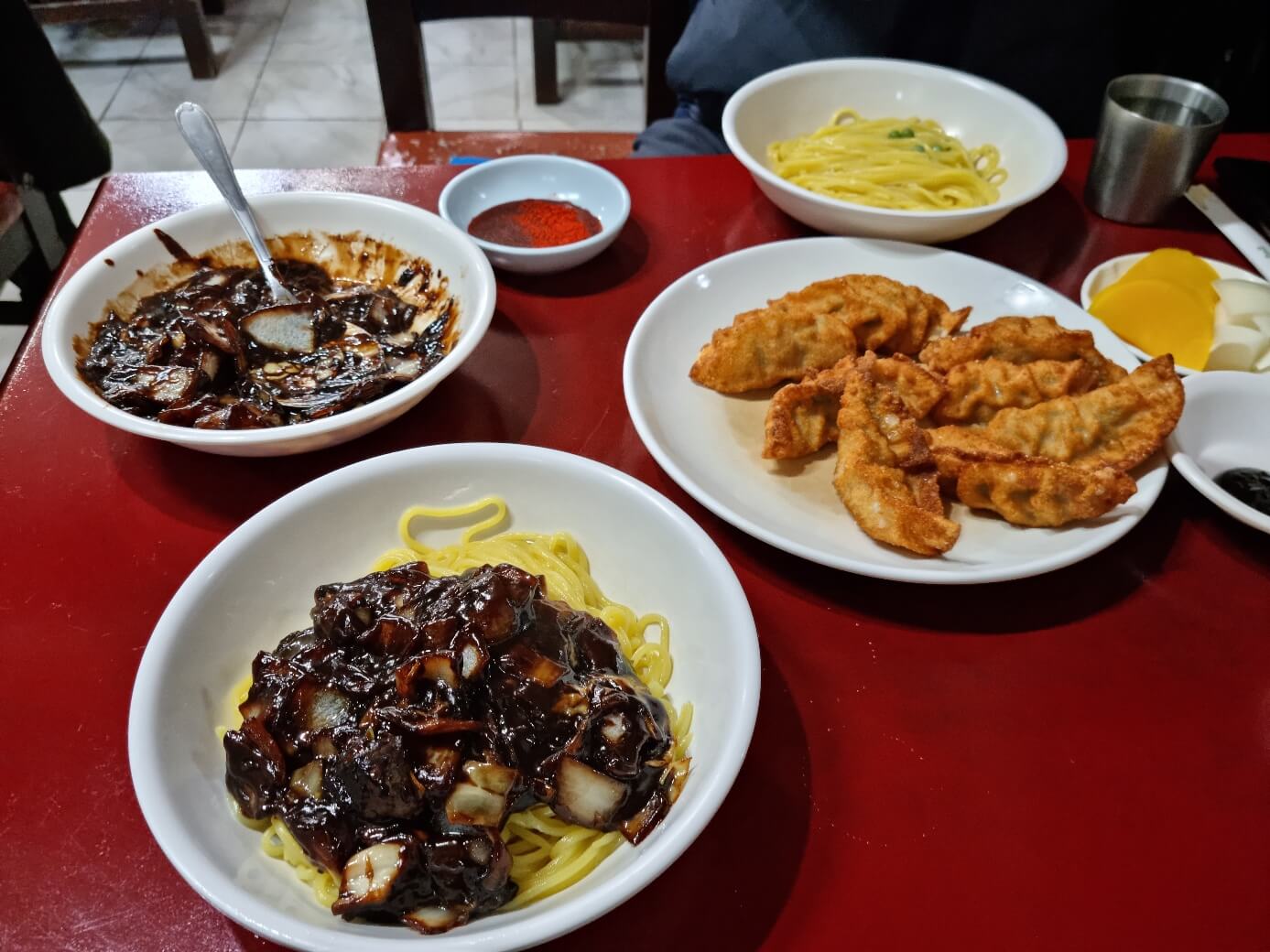 오구반점-간짜장2개,-군만두1개