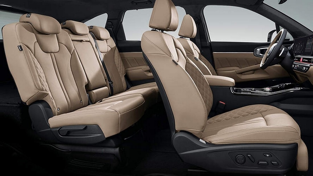 2024년형 쏘렌토 1열 2열 시트 사진 출처 다음자동차