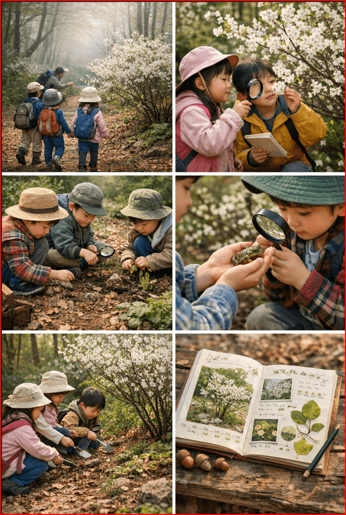 미선나무와 함께하는 자연 교육 사례