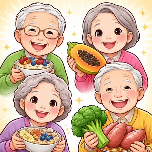 노인 변비 개선에 좋은 음식들