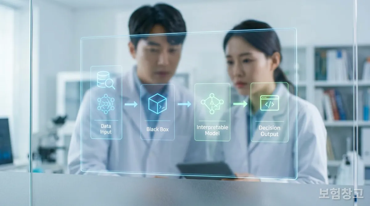 AI 의사결정 과정을 시각적으로 보여주는 설명 가능한 AI(XAI) 다이어그램