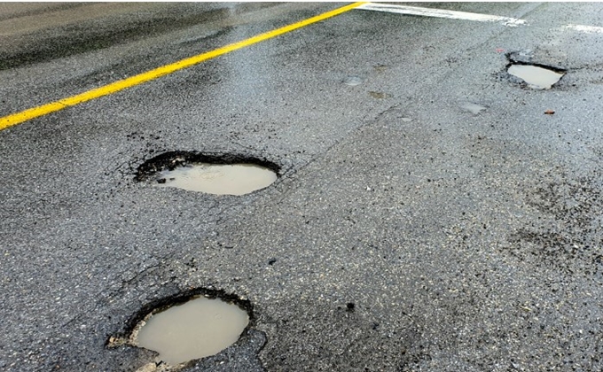 용산구 포트홀 사고