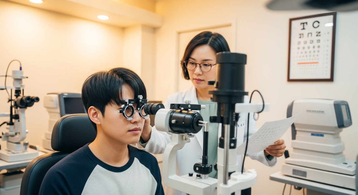 안경 도수 자주 바뀌는 이유