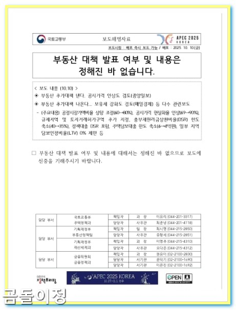 추석 이후 정부 추가 규제, 부동산시장 반응과 대응전략 완벽정리
