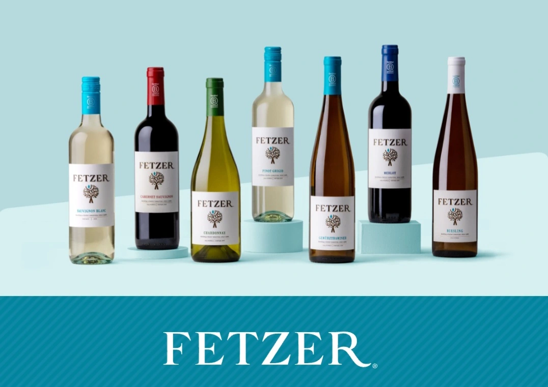 펫저/페처(Fetzer) 와이너리의 와인들&#44; 출처 : https://fetzer.com