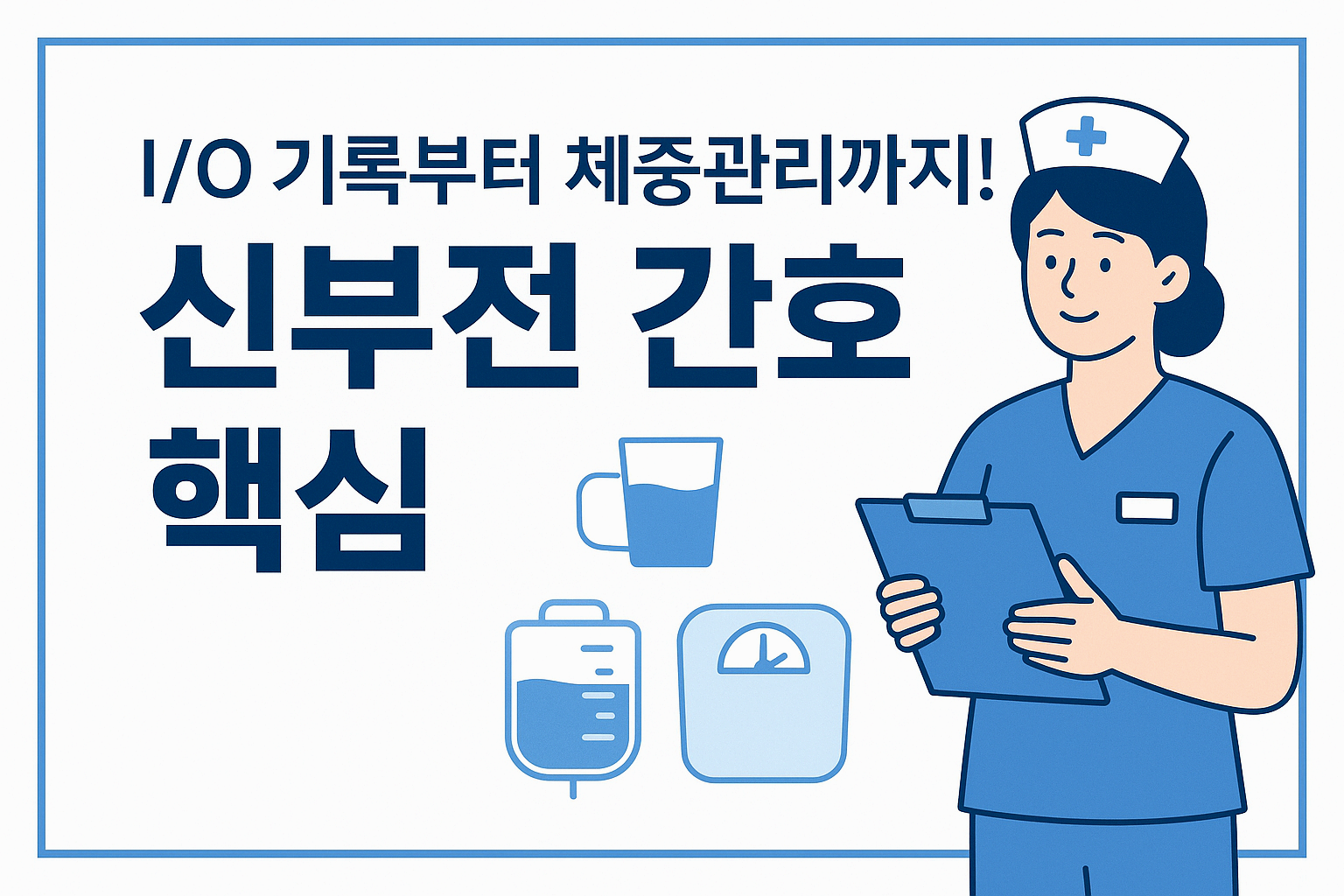 급성신부전 환자 수분균형 사정, 간호사가 꼭 알아야 할 포인트