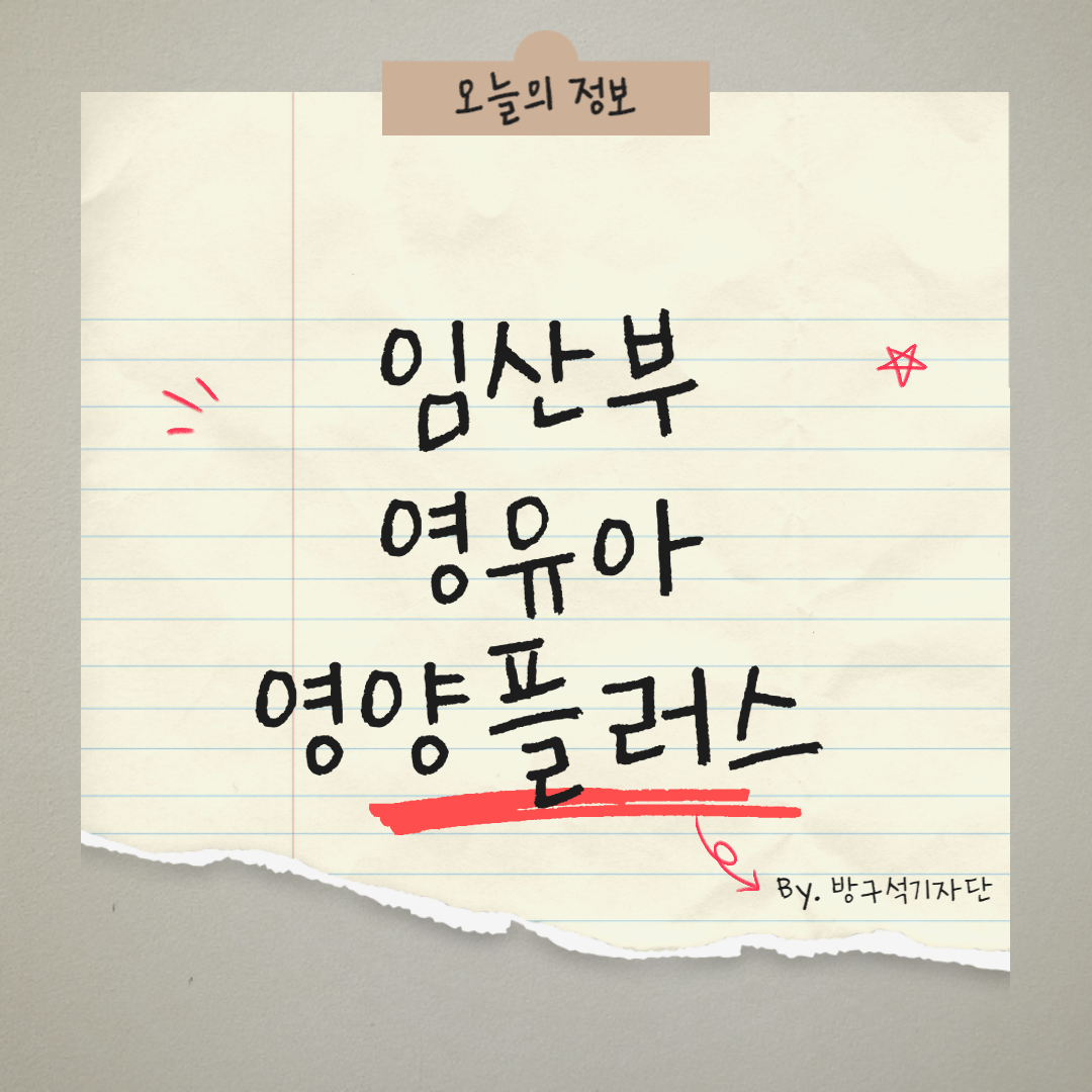 임산부 영유아 영양플러스 사업