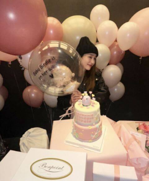 이민정 베이비샤워 파티