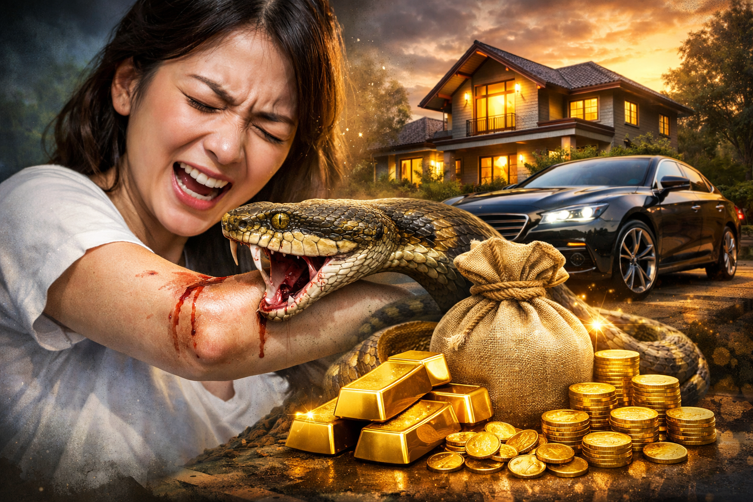 뱀에게 물리는 꿈