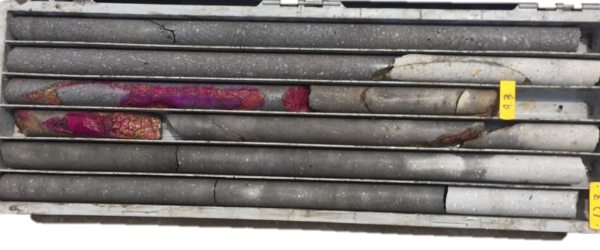 암반층 그라우팅 주입후 페놀프탈레인 주입