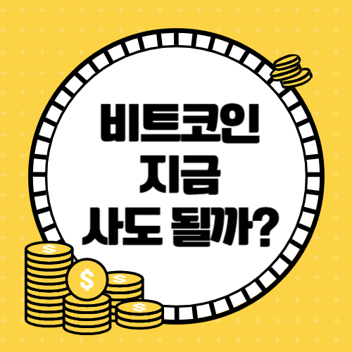 비트코인 지금 사도 될까?