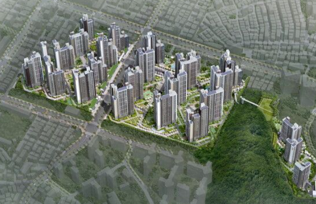 힐스테이트 광명11 조감도