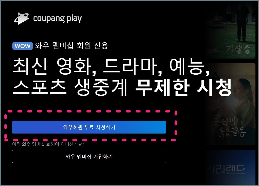 와우-회원-무료-시청하기