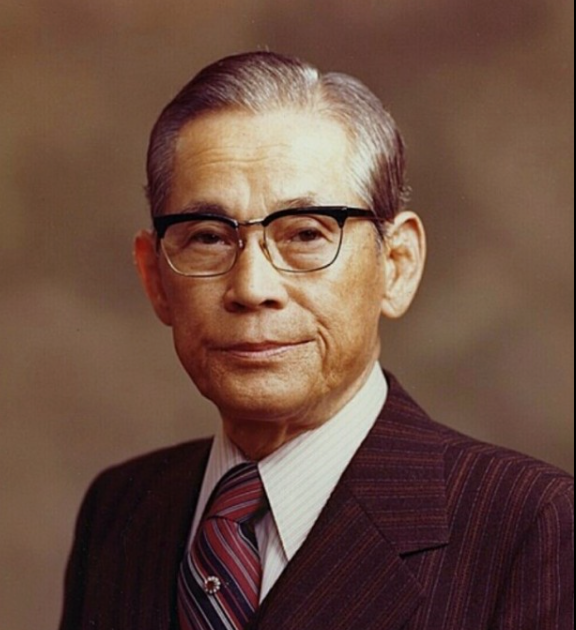 삼성전자의 전 이병철 회장의 사진