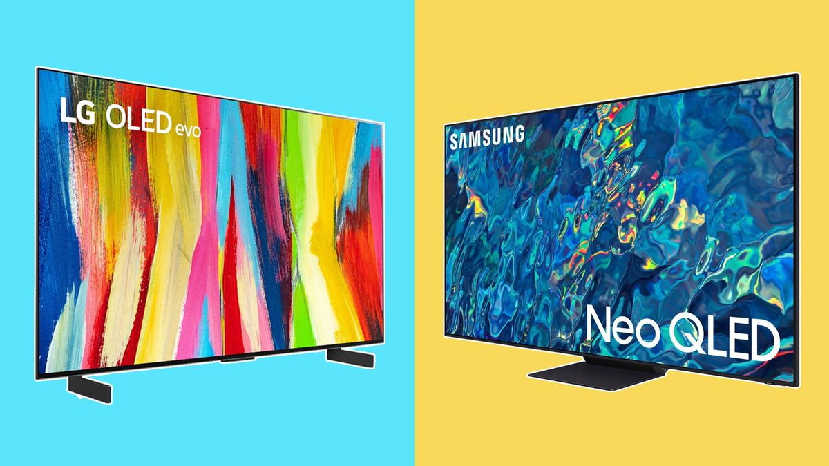 홈 시네마를 위한 OLED와 QLED TV 비교 이미지 - 영화관 같은 경험을 제공하는 최신 TV 기술