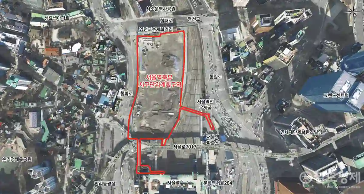 서울역-북부역세권-사업부지-위치