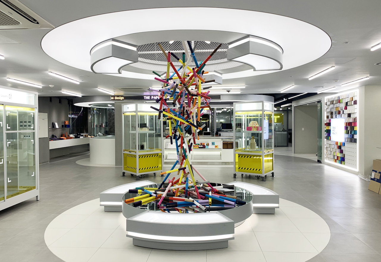 전 세계 3400가지 종이를 한눈에… 삼원특수지, 종이 복합문화공간 ‘더페이퍼랩’ 오픈